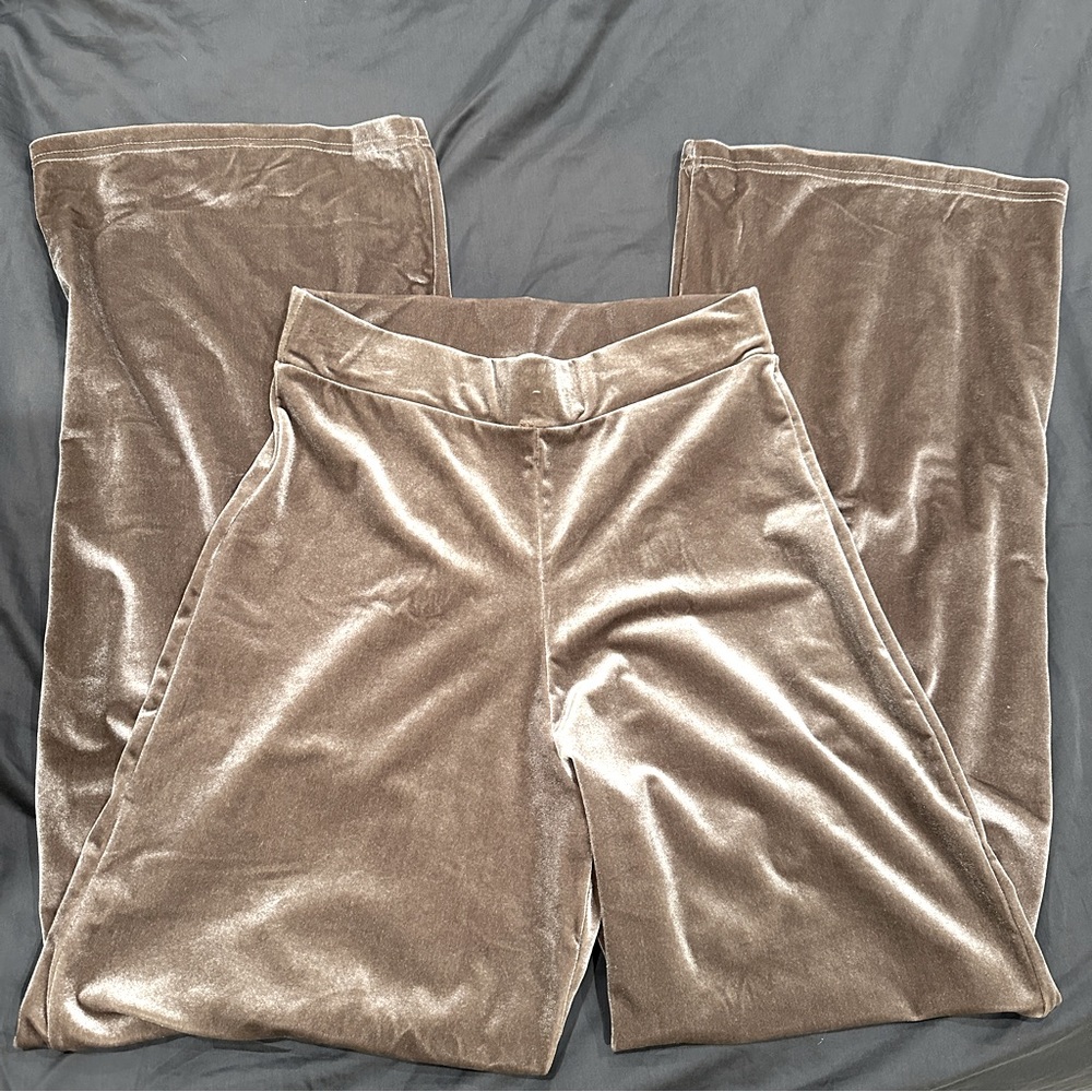 TOPSHOP velvet pants